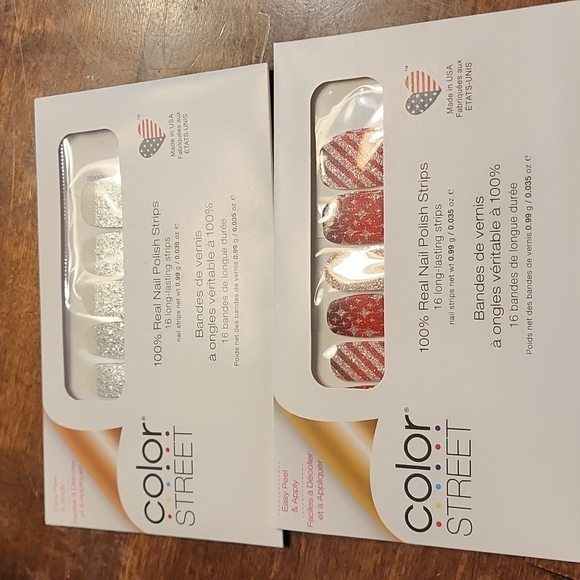 Color Street lot Dripping in Diamonds and Wraping it Up Holiday nail polish sets - Picture 1 of 5